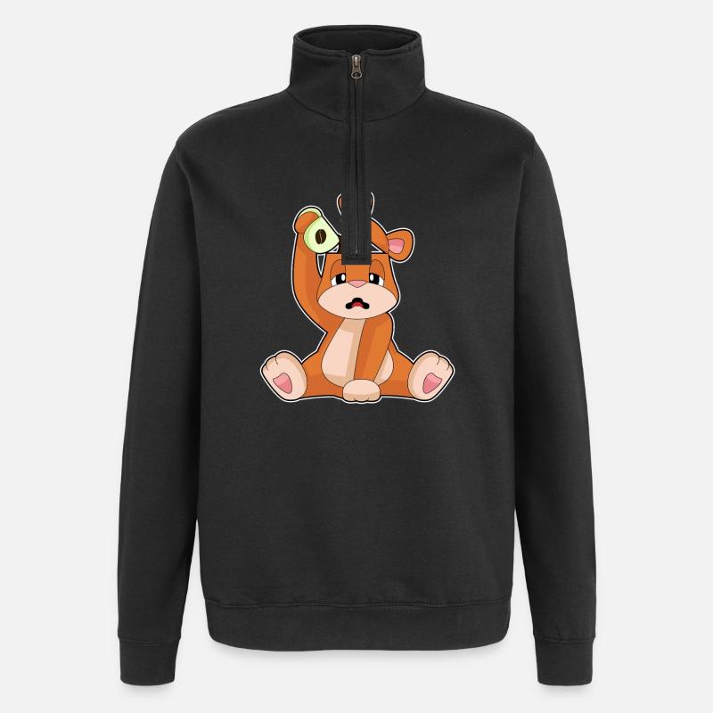 Tasse à café Bear - Sweat à zip 1/4 - noir
