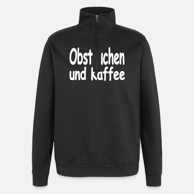 Gâteau - Sweat à zip 1/4 - noir