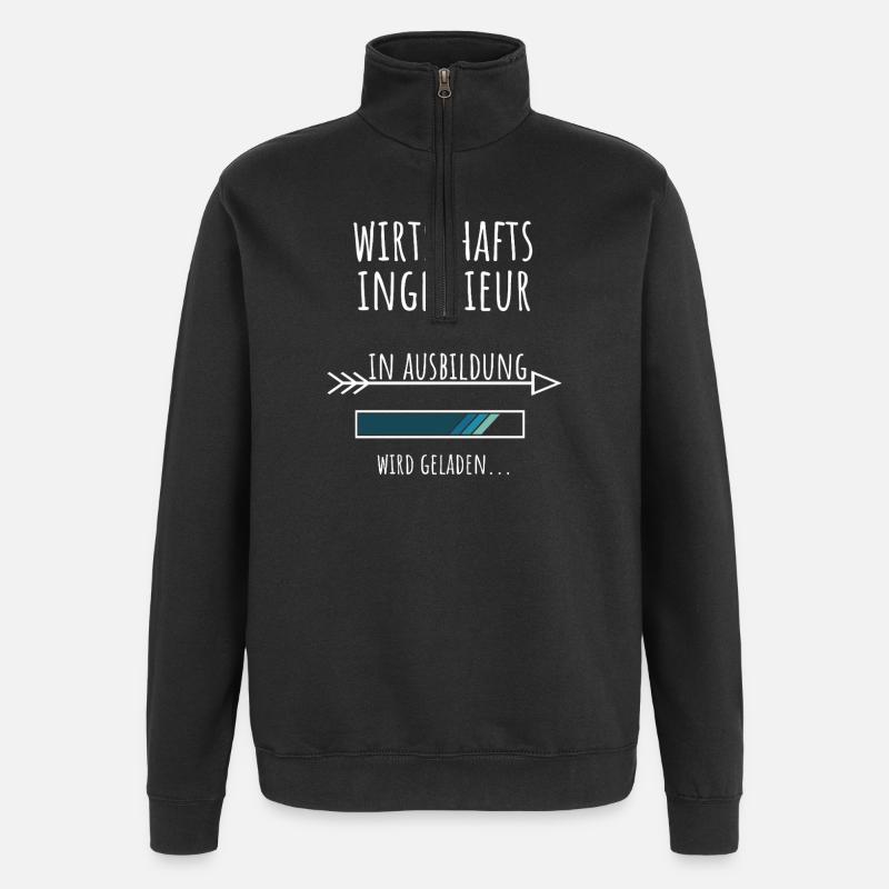 Industrial Engineering Studies Profession Education - Quarter-Zip Sweatshirt - black