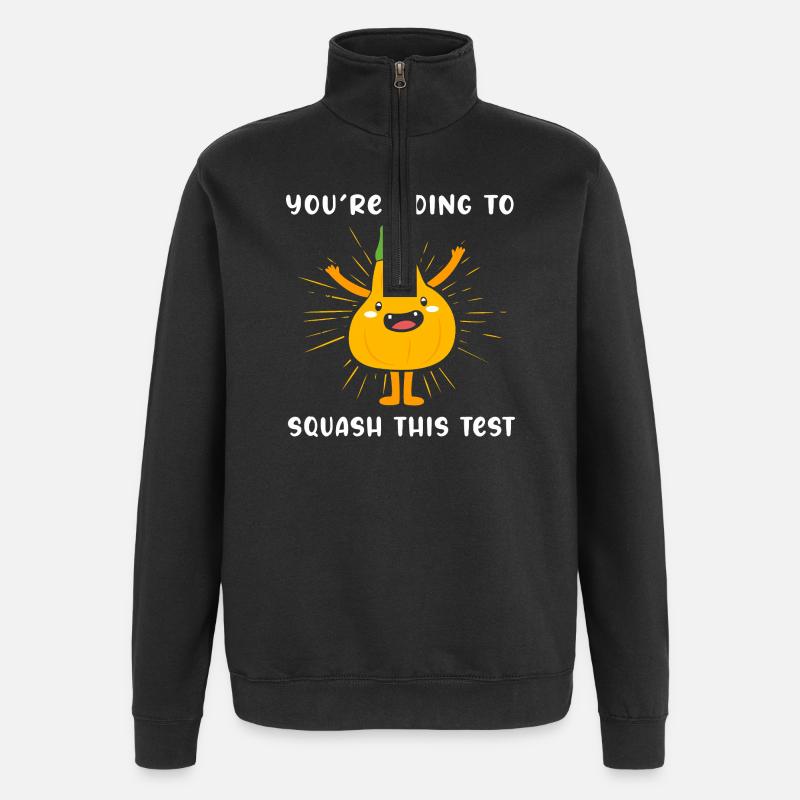 Professeur d’examen Abi Abitur - Sweat à zip 1/4 - noir
