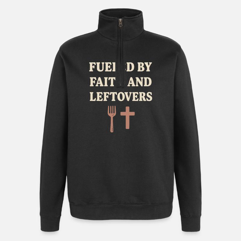 École chrétienne à la maison-Mère-Foi - Sweat à zip 1/4 - noir