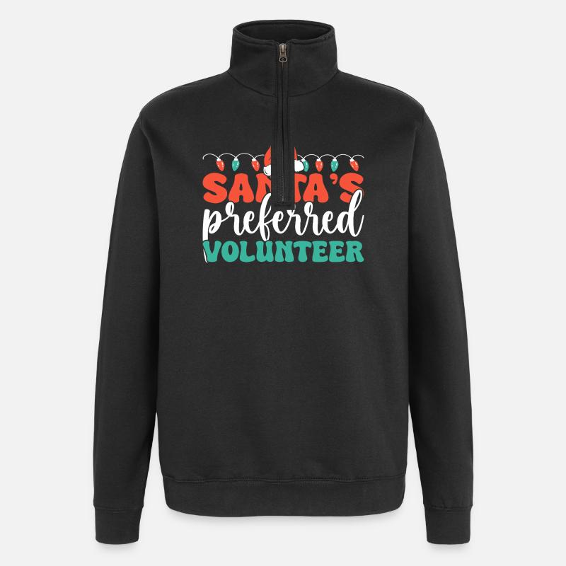 Appréciation du bénévolat Bénévole préféré - Sweat à zip 1/4 - noir