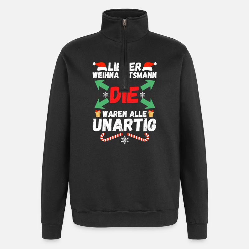 Archery Archery Archery - Quarter-Zip Sweatshirt - black