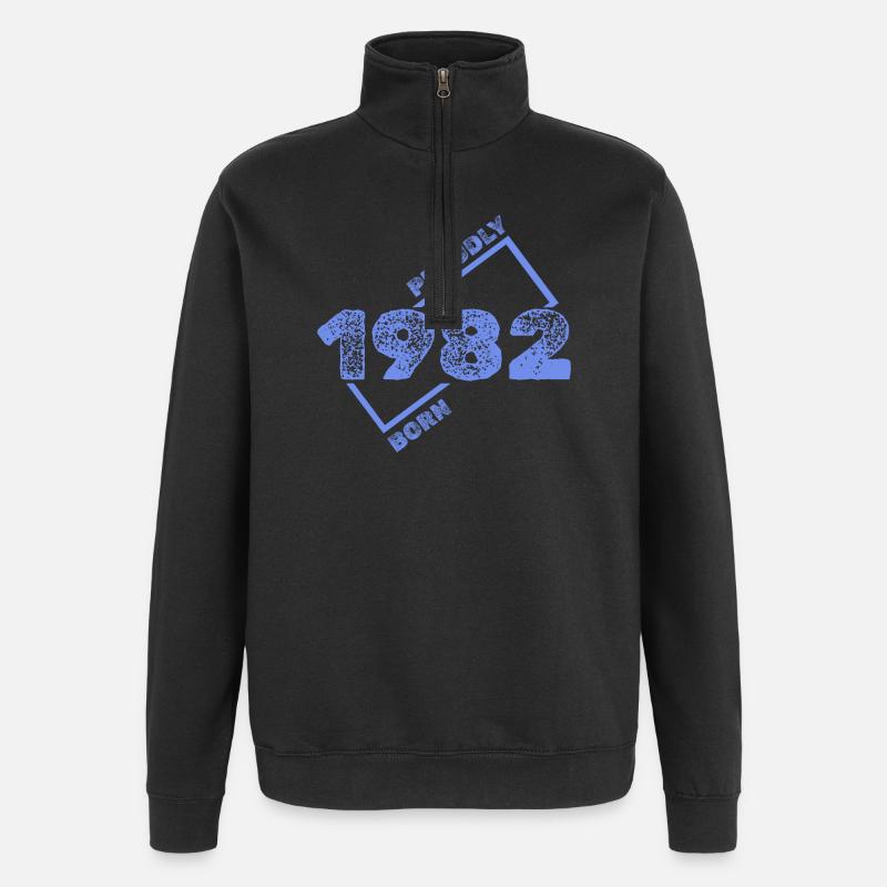 1982 1982 - Quarter-Zip Sweatshirt - black