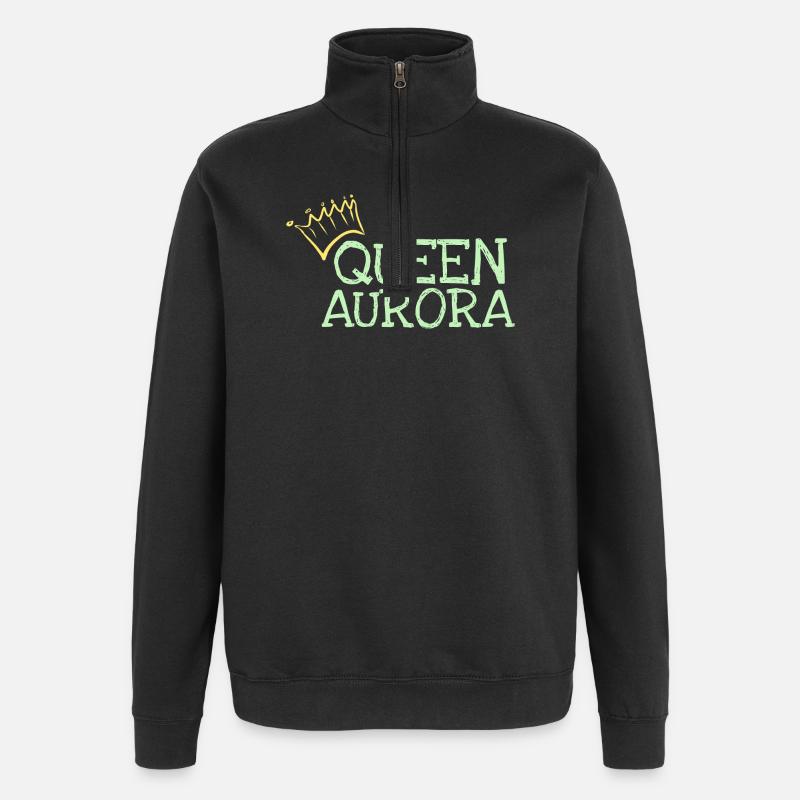 Gift for Aurora - Quarter-Zip Sweatshirt - black