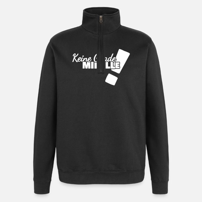 Lustig Mirelle - Quarter-Zip-Sweatshirt - Schwarz