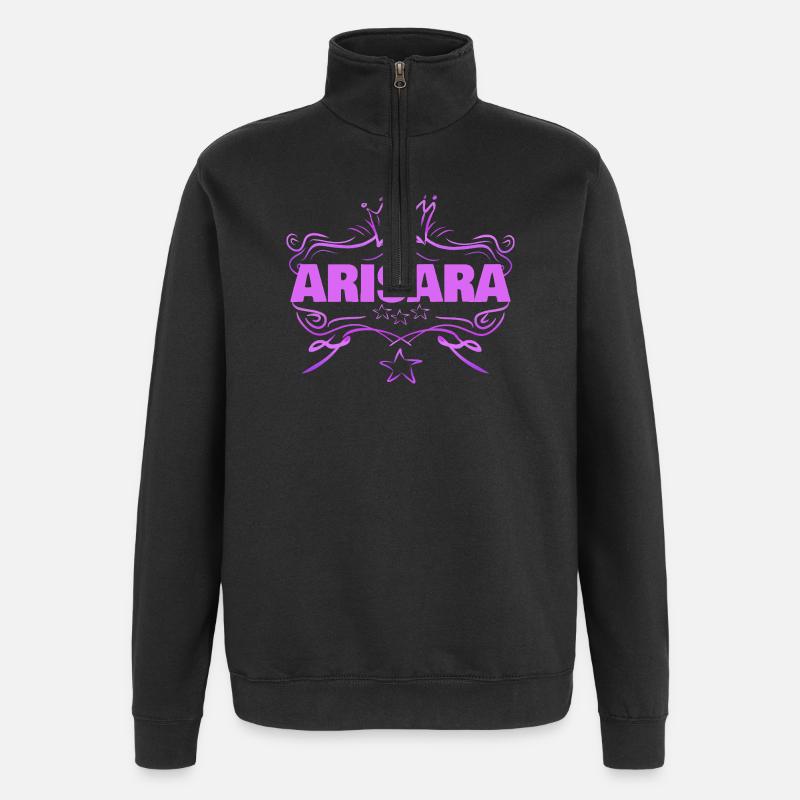 Arisara bébé - Sweat à zip 1/4 - noir