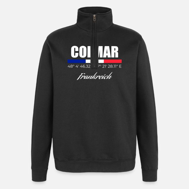 Colmar - Sweat à zip 1/4 - noir