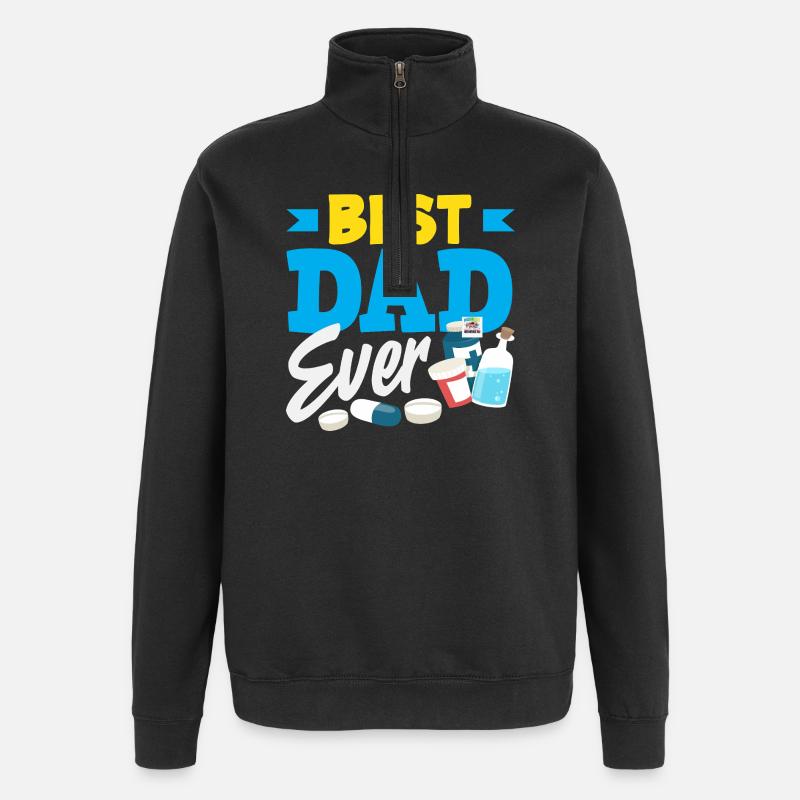 Pharmacist Pharmaceutical Technical - Quarter-Zip Sweatshirt - black