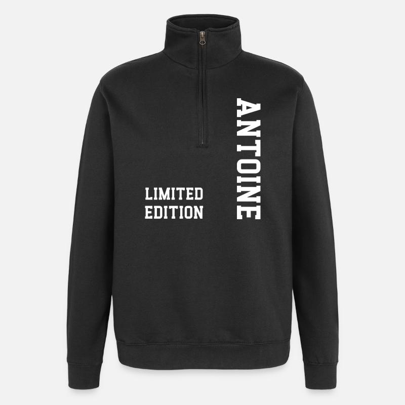 Antoine édition limitée moderne - Sweat à zip 1/4 - noir