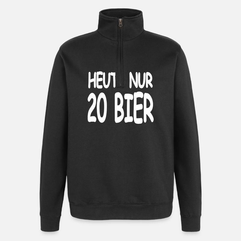 Beer - Quarter-Zip Sweatshirt - black
