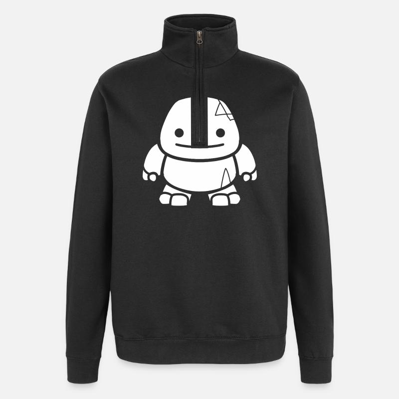 Golem - Quarter-Zip Sweatshirt - black