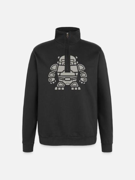 Golem - Quarter-Zip Sweatshirt - black