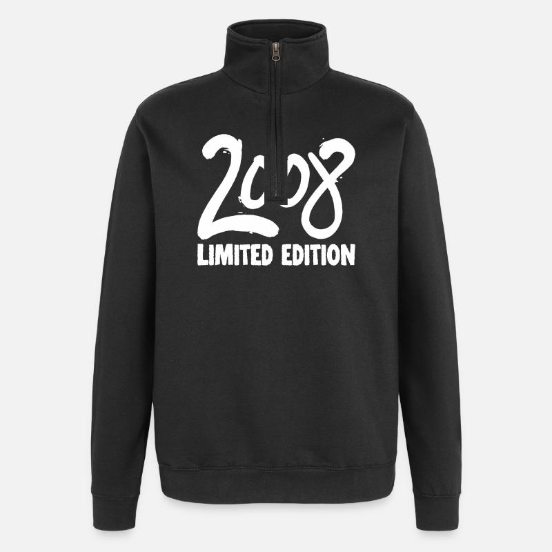 2008 Limited Edition 18th Birthday - Quarter-Zip Sweatshirt - black