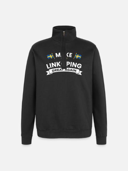 Linköping Stronger cohesion - Quarter-Zip Sweatshirt - black