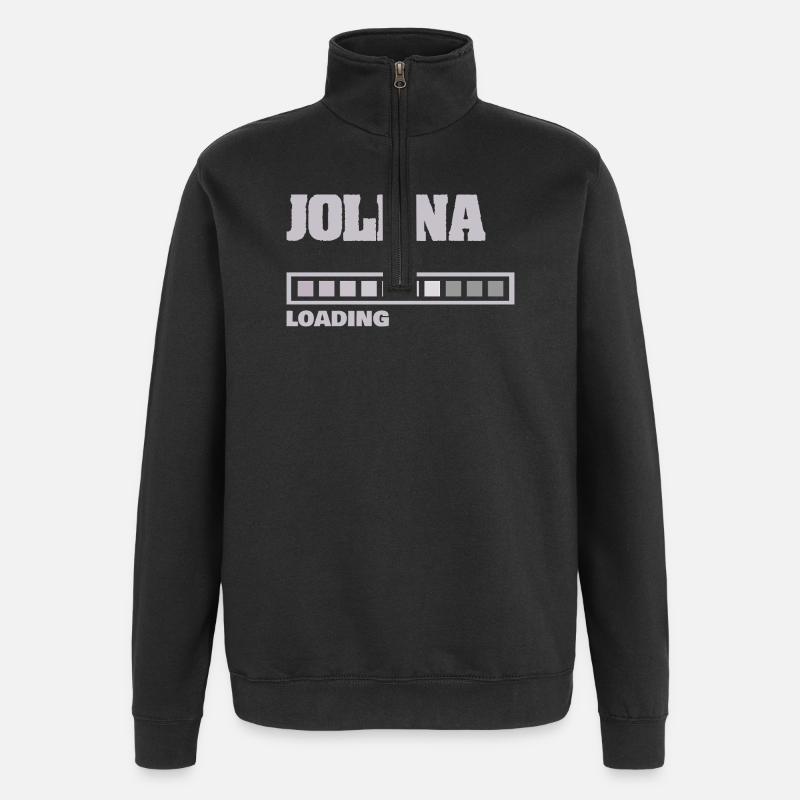 Gift for Jolena - Quarter-Zip Sweatshirt - black