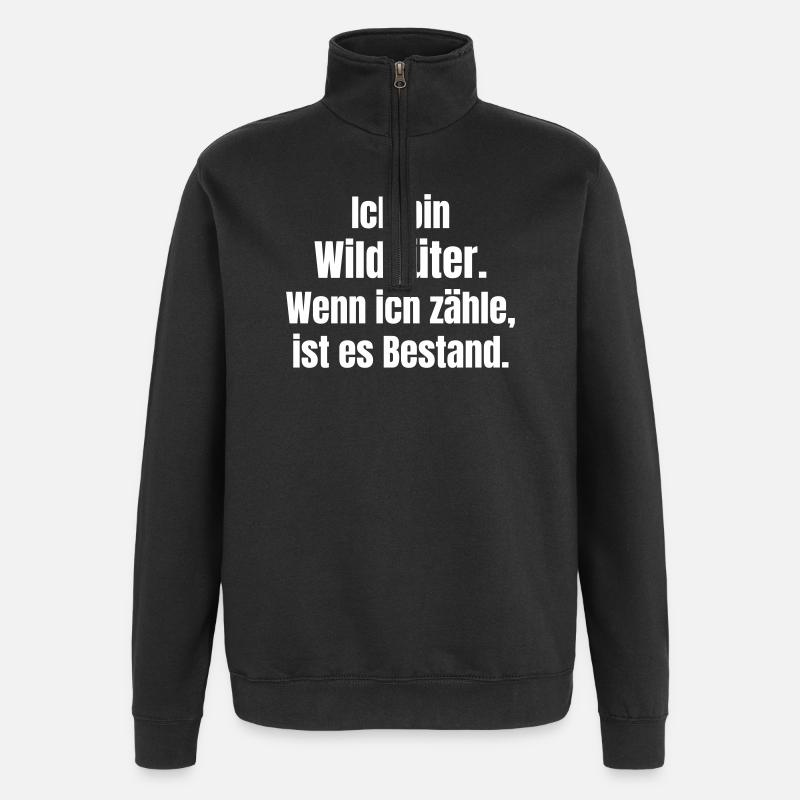 Gamekeeper Inventory Counter - Quarter-Zip Sweatshirt - black