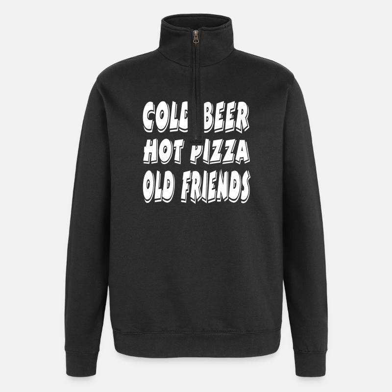 Beer - Quarter-Zip Sweatshirt - black
