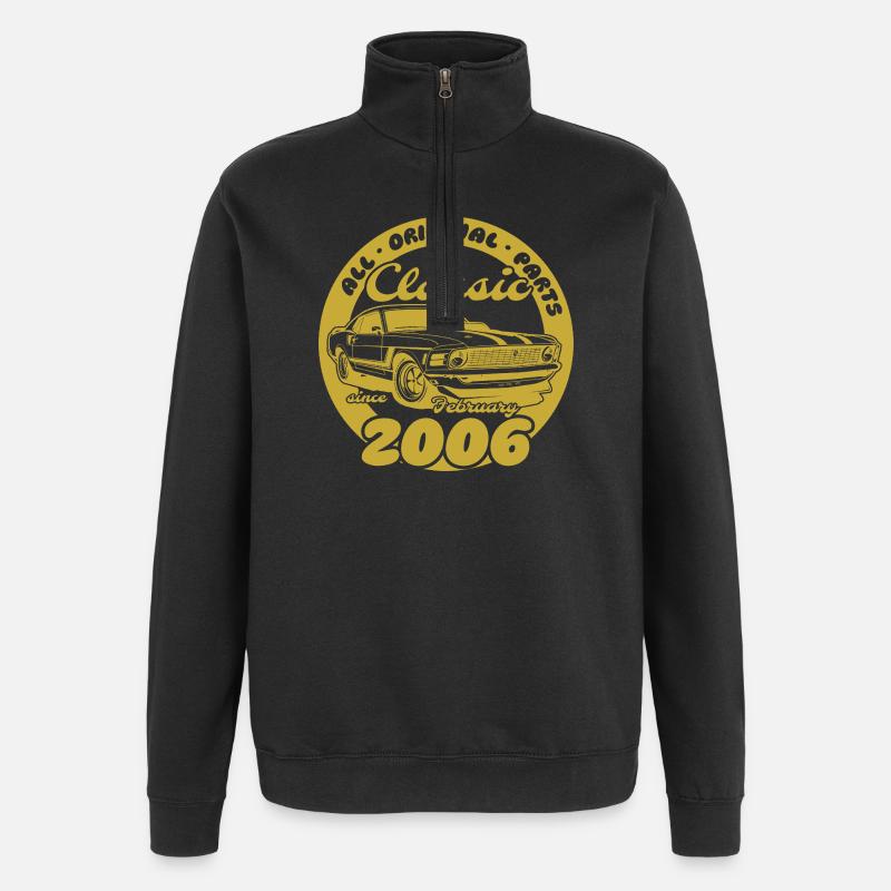 20e anniversaire - Classic Musclecar 02/2006 - Sweat à zip 1/4 - noir