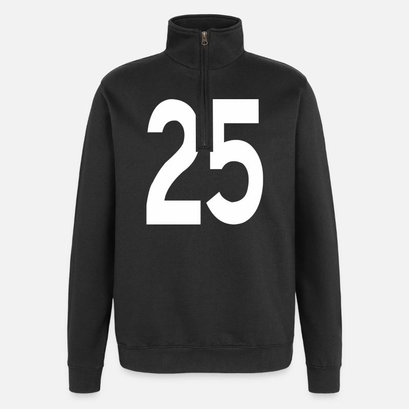 Friendly Beginnings 25 - Quarter-Zip Sweatshirt - black
