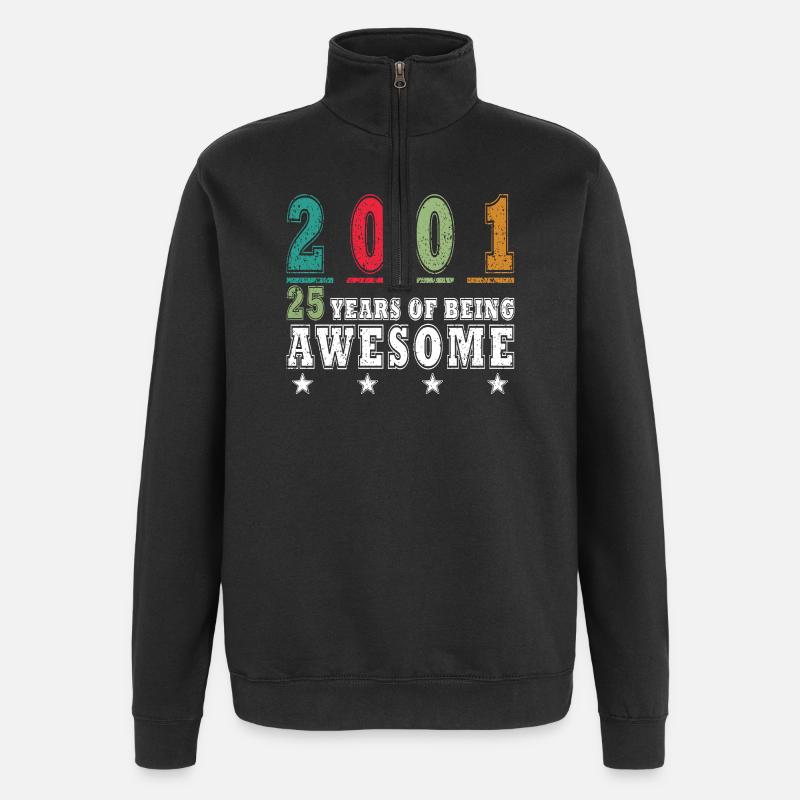 25TH ANNIVERSARY LIMITED EDITION 2001 - Quarter-Zip Sweatshirt - black