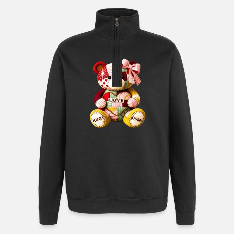 baybe_-1- - Quarter-Zip Sweatshirt - black