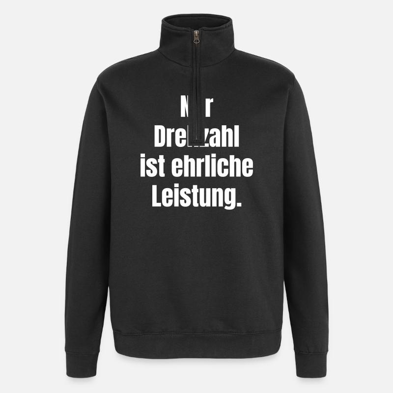 RPM only honest performance - Quarter-Zip Sweatshirt - black