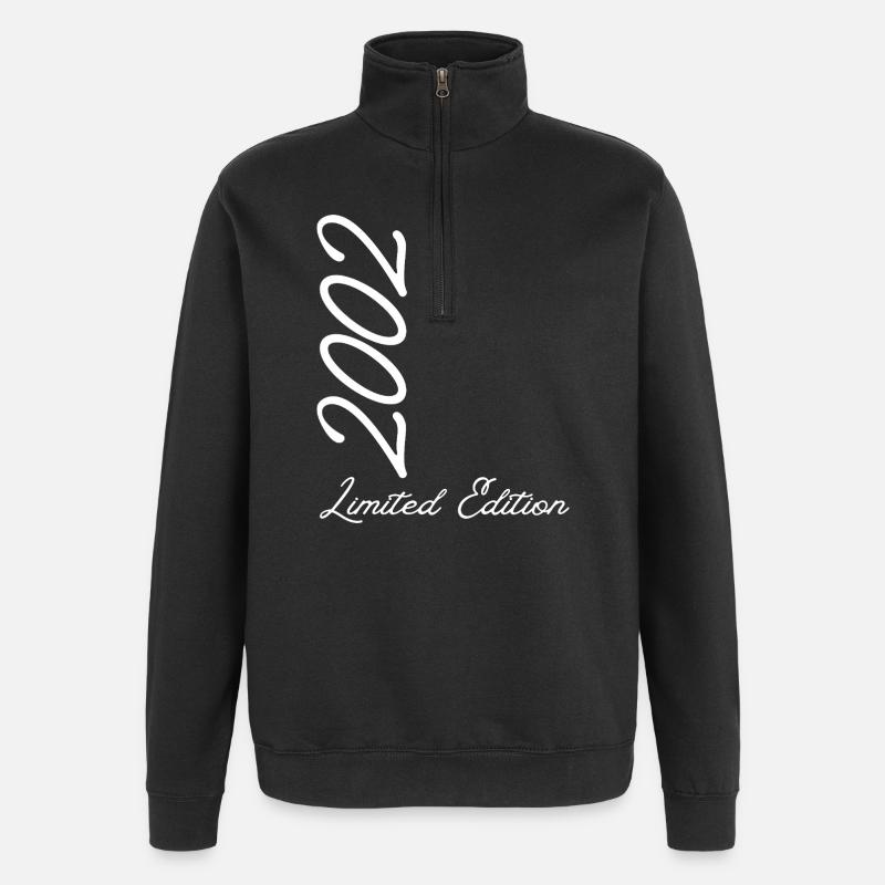 Édition limitée millénaire 2002 - Sweat à zip 1/4 - noir