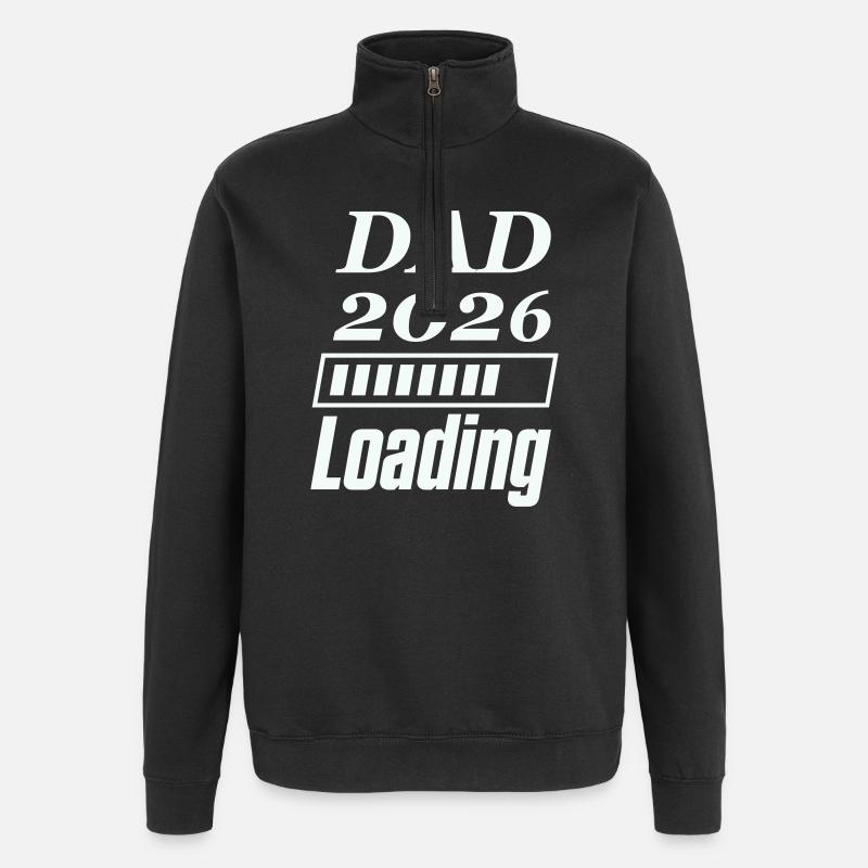 DAD 2026 Loading - Quarter-Zip Sweatshirt - black