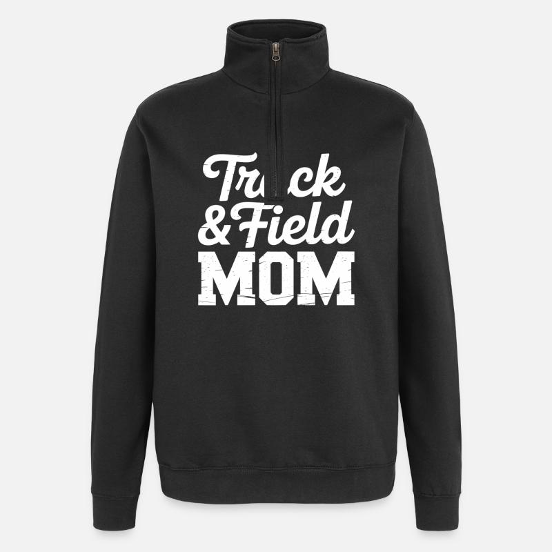 Dictions sportives Don d’Athlétisme - Sweat à zip 1/4 - noir