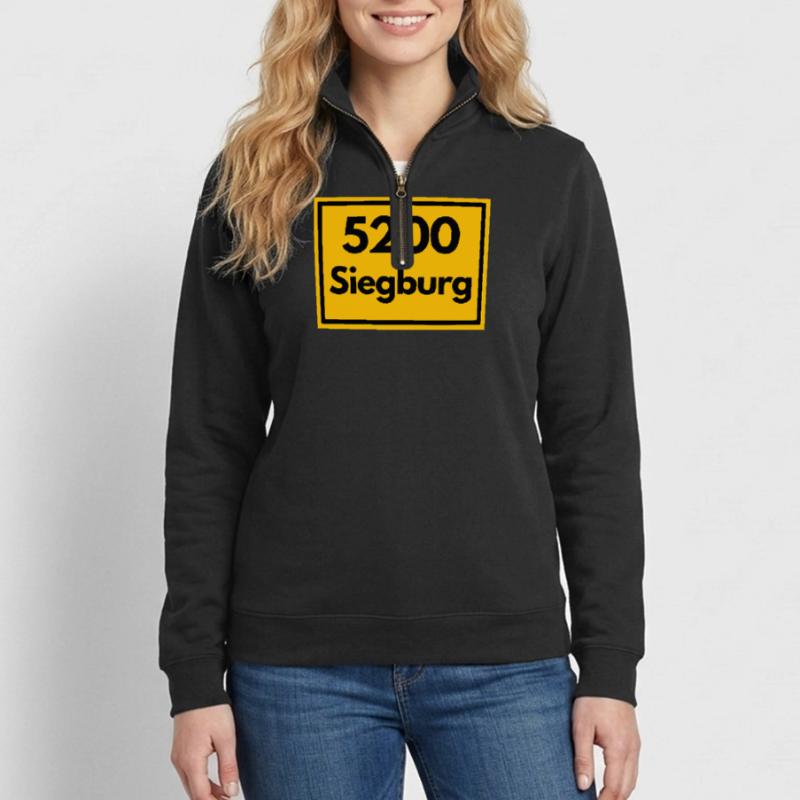 OLD POSTCODE POSTCODE RETRO SIEGBURG - RHEIN SIEG Quarter-Zip Sweatshirt