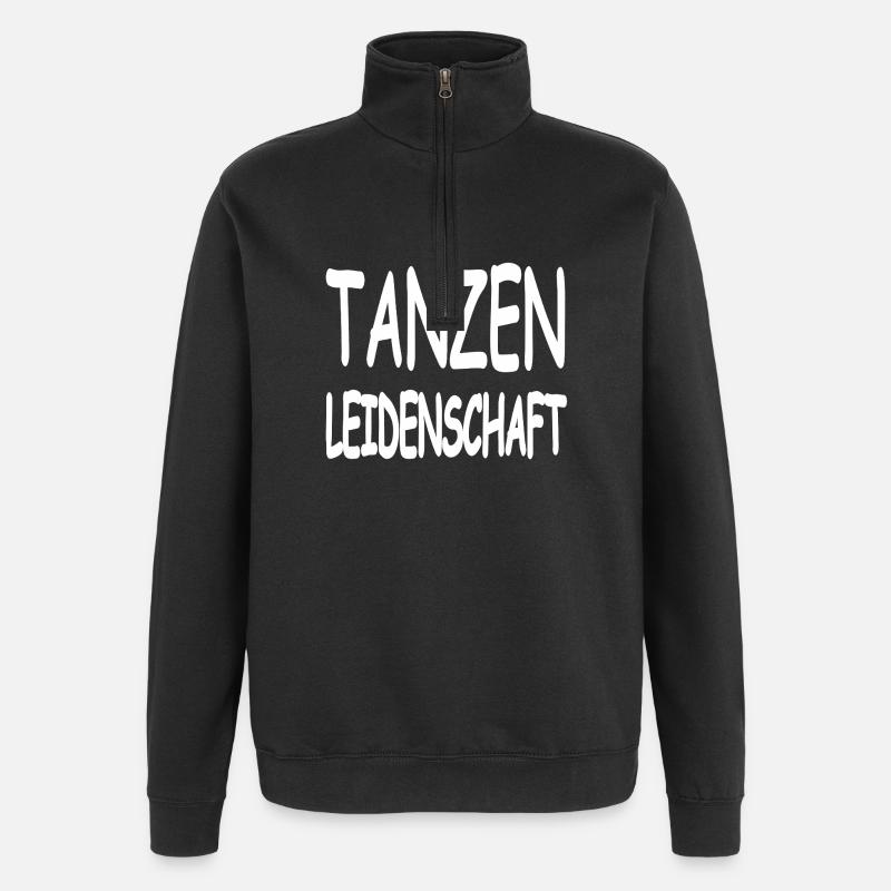 Danser - Sweat à zip 1/4 - noir