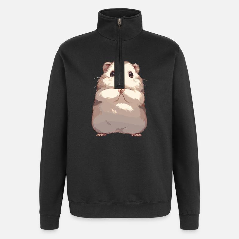 Lemmings Lemming - Sweat à zip 1/4 - noir
