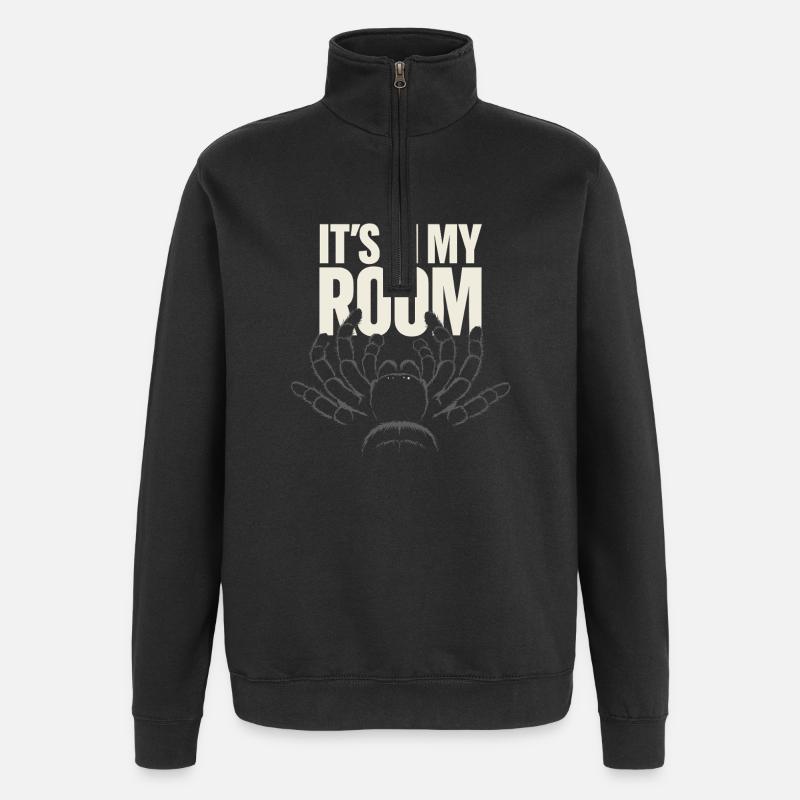 Tarantula Tarantula Holder Spider Owner - Quarter-Zip Sweatshirt - black