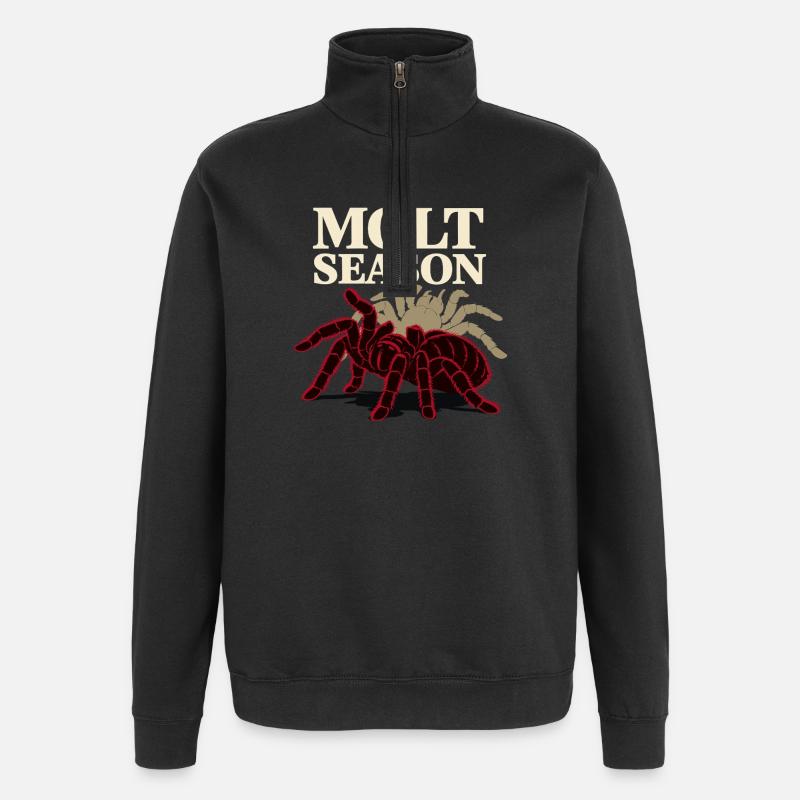 Propriétaire d’araignée Propriétaire de la Tarentule - Sweat à zip 1/4 - noir