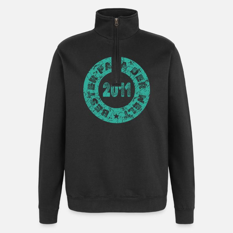 2011 - Quarter-Zip Sweatshirt - black