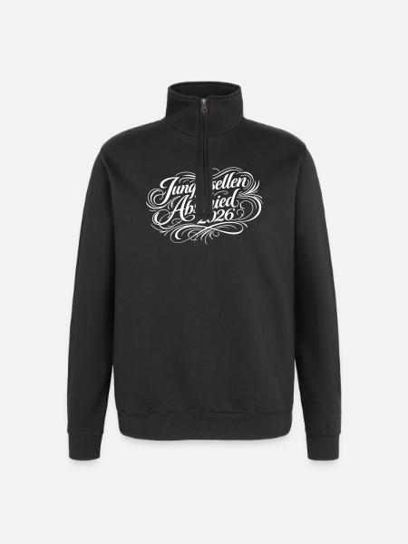 Junggesellen Abschied 2026 Jga - Quarter-Zip-Sweatshirt - Schwarz