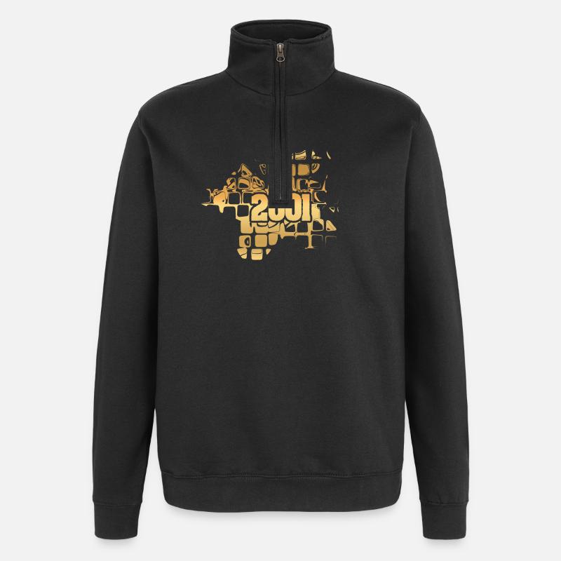 2001 - Quarter-Zip Sweatshirt - black