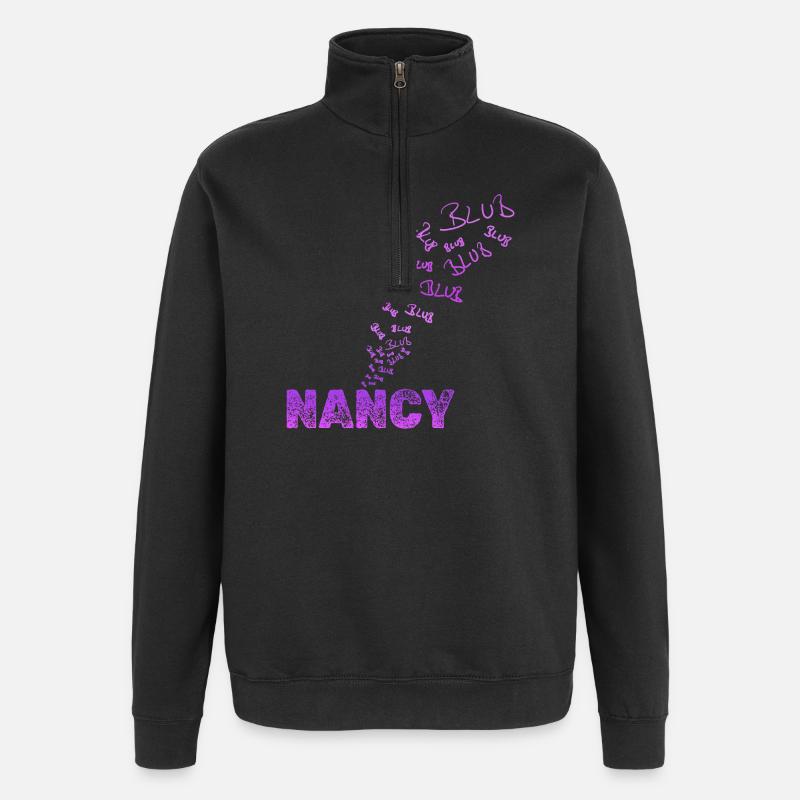 Spass  - Quarter-Zip-Sweatshirt - Schwarz