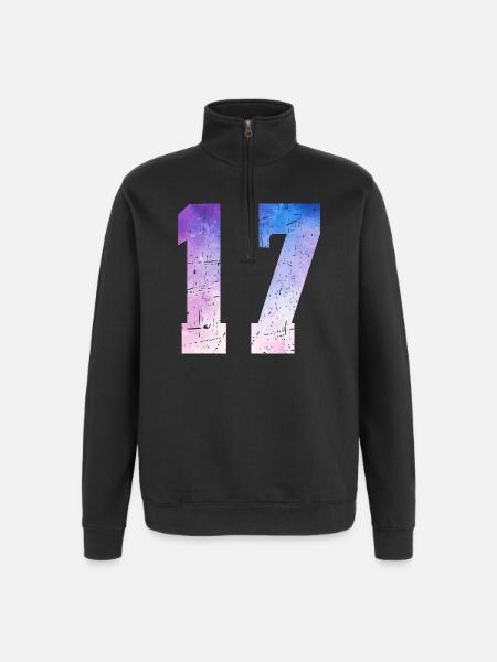 Issue 17 – 17th Anniversary Gift - Quarter-Zip Sweatshirt - black