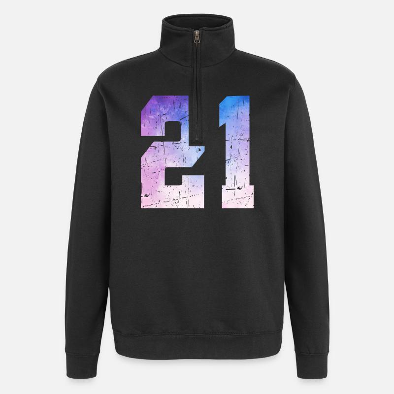Issue 21 – 21st Anniversary Gift - Quarter-Zip Sweatshirt - black