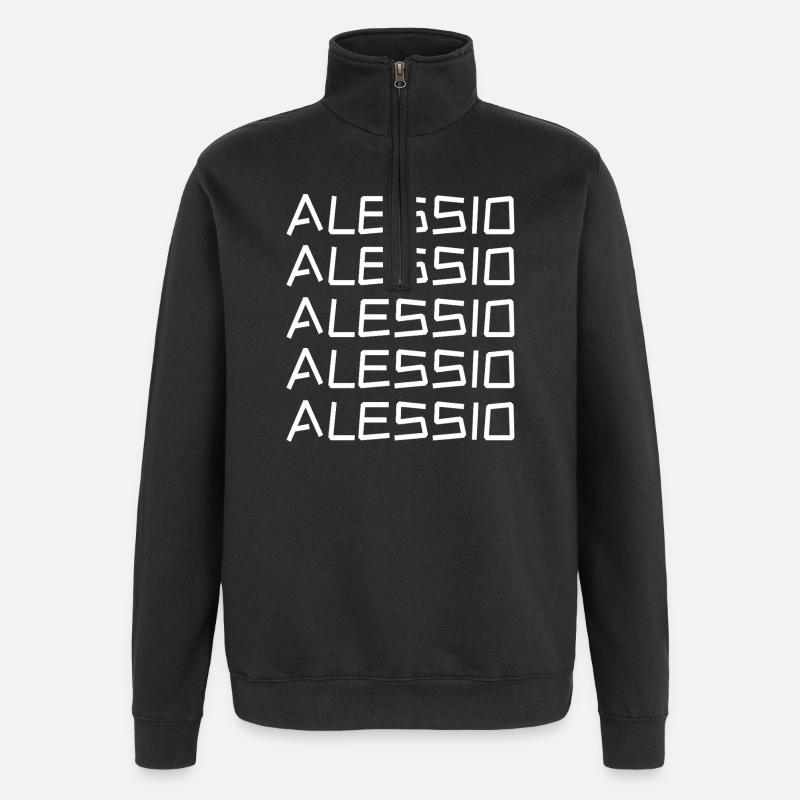 JGA Alessio - Quarter-Zip-Sweatshirt - Schwarz