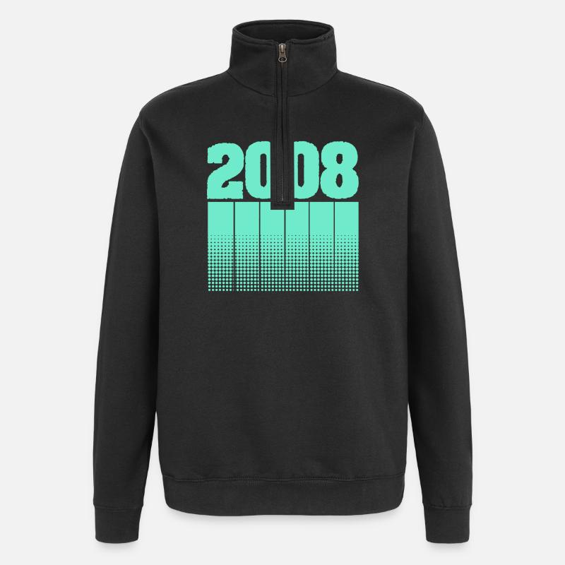 2008 - Quarter-Zip Sweatshirt - black