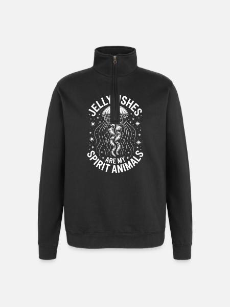 Parrot Sayings Parrot Funny Parrot Gift - Quarter-Zip Sweatshirt - black