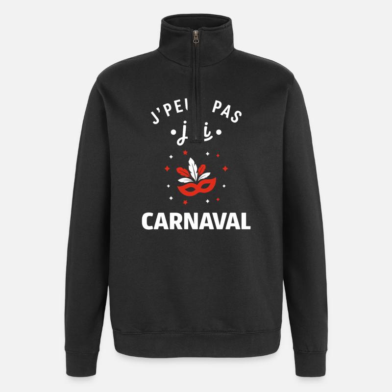 carnival - Quarter-Zip Sweatshirt - black