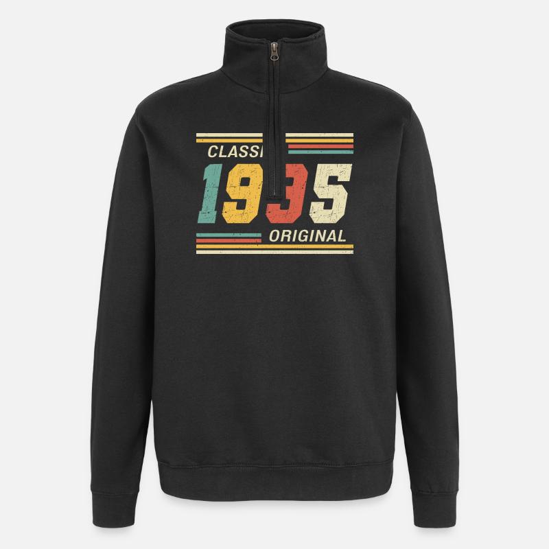 Classique 1995 original 1995 - Sweat à zip 1/4 - noir