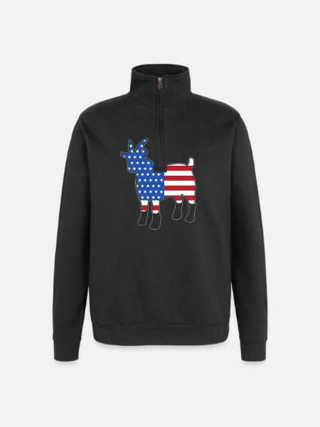 Livestock breeders Livestock - Quarter-Zip Sweatshirt - black