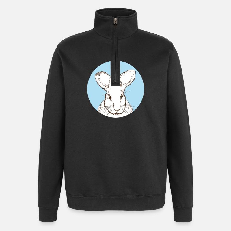Rabbit - Quarter-Zip Sweatshirt - black