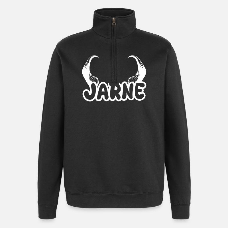 Teufel Jarne - Quarter-Zip-Sweatshirt - Schwarz