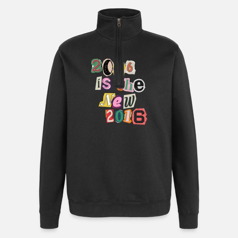 2026 is the new 2016 - Quarter-Zip Sweatshirt - black